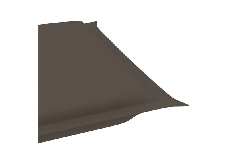 Solsängsdyna taupe 186x58x3 cm - Brun - Utemöbler - Dynor - Solsängsdynor