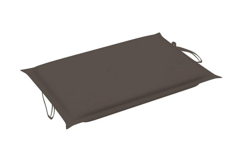 Solsängsdyna taupe 186x58x3 cm - Brun - Utemöbler - Dynor - Solsängsdynor