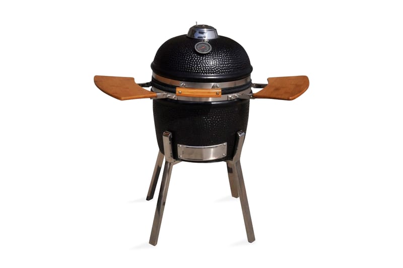 Kamado keramisk grill smoker 81 cm - Svart - Utemöbler - Grillar & matlagning utomhus - Rökar & rökgrill