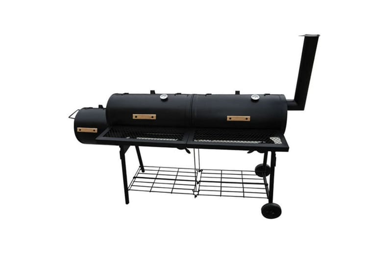 Rökgrill Nevada XL svart - Svart - Utemöbler - Grillar & matlagning utomhus - Rökar & rökgrill