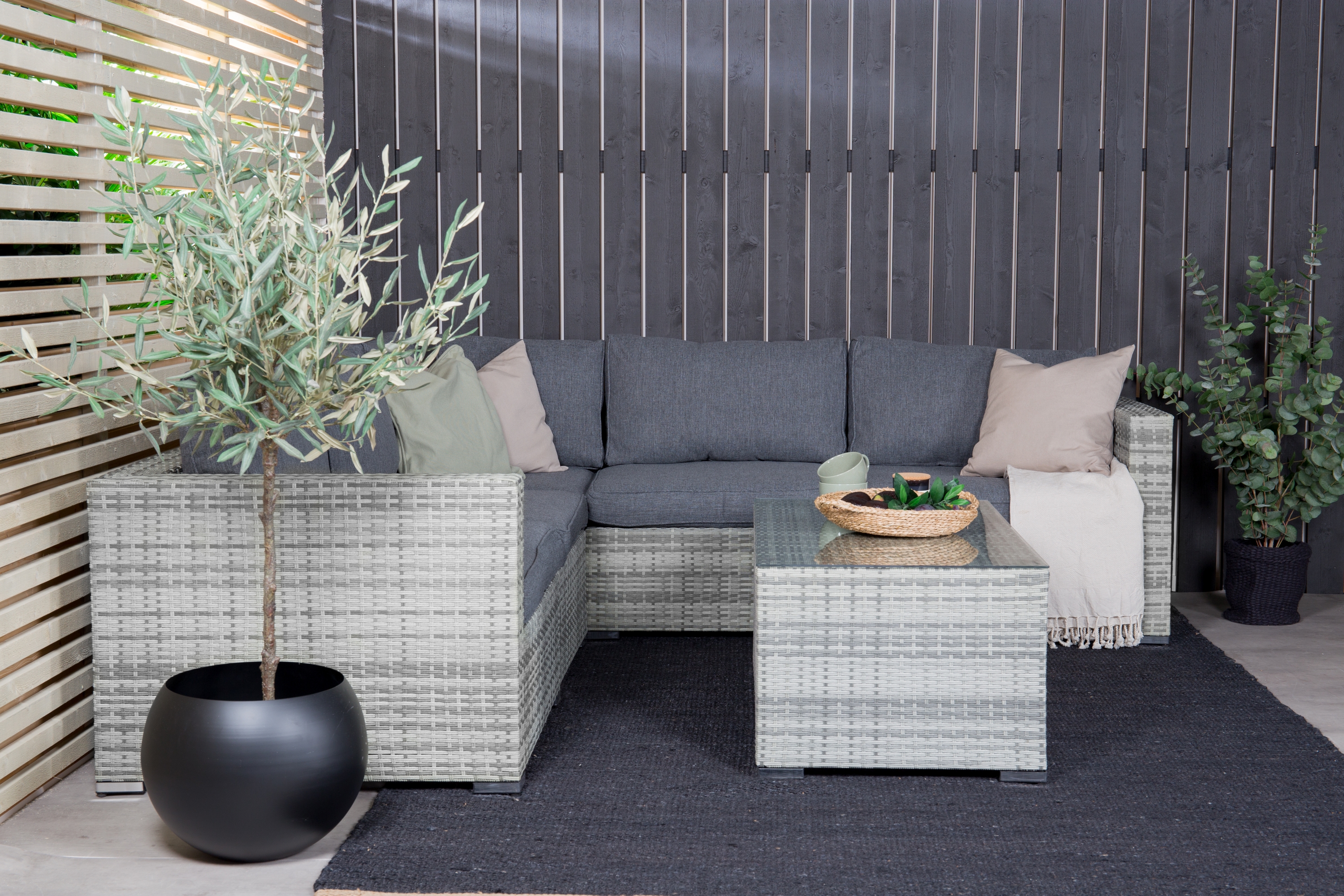 AMAZON Loungesoffa Grå – Venture Home