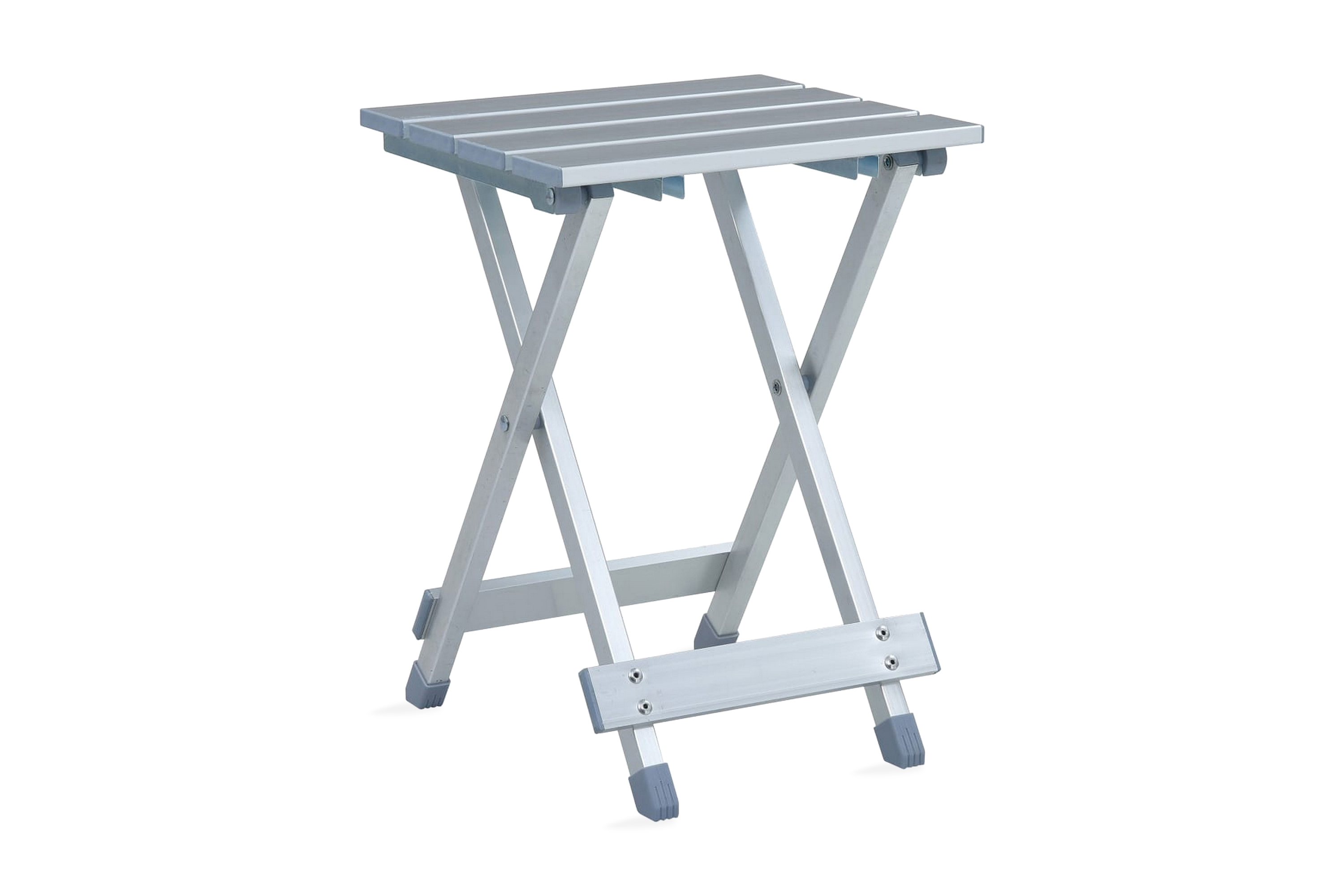 Campingpall aluminium 28x26x39 cm – Silver