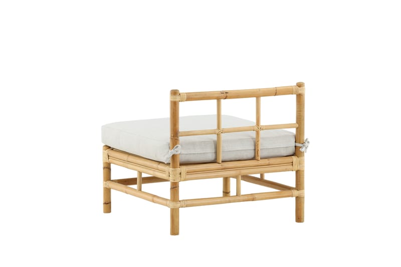 Cane Mittmodul - Beige - Utemöbler - Övrigt utemöbler - Modulsoffa utomhus - Mittmodul utesoffa