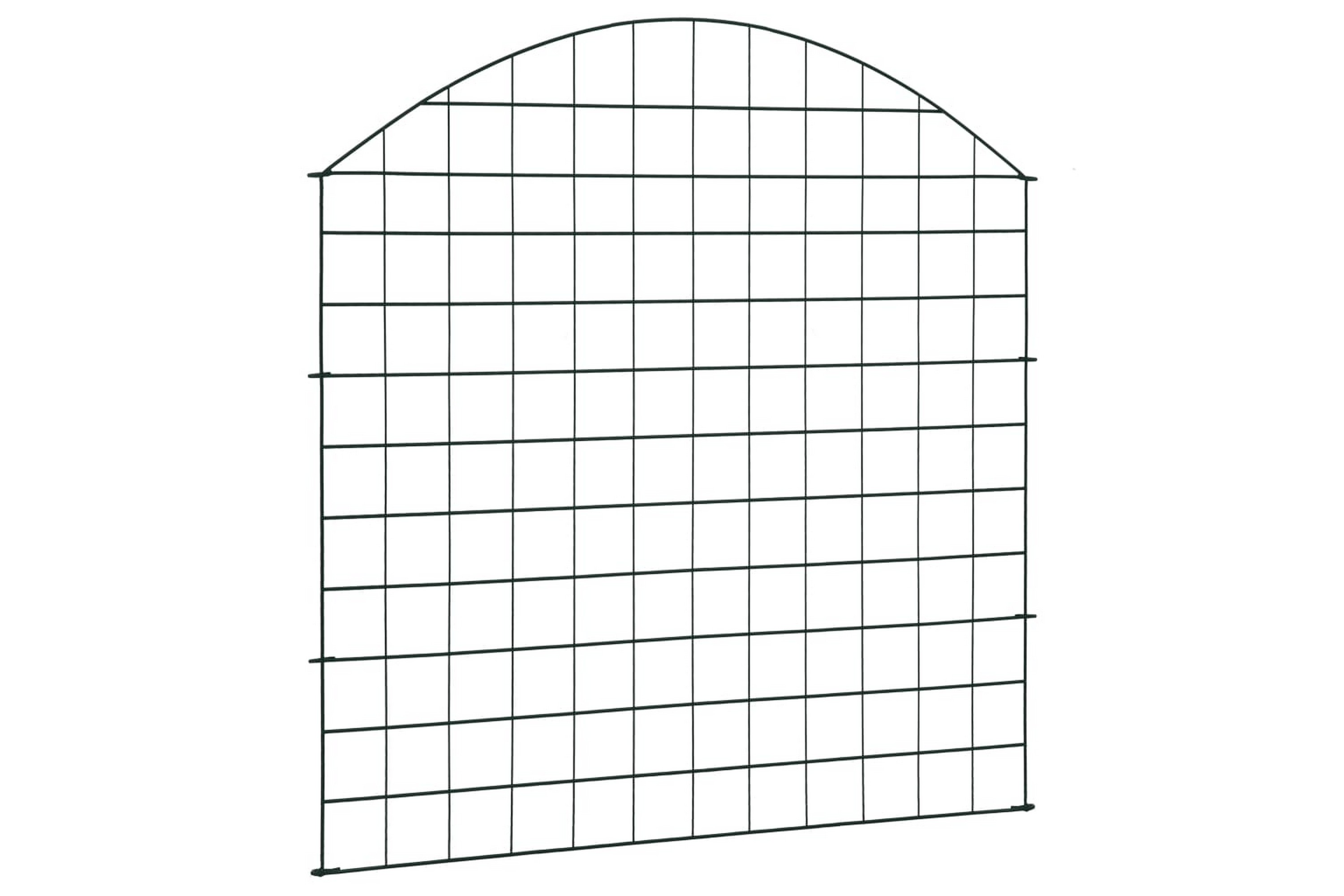 Staket till damm båge 77,5×78,5 cm grön – Grön