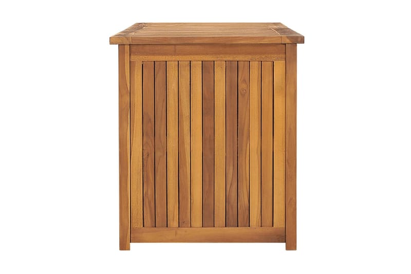 Trädgårdslåda 150x50x53 cm massiv teak - Brun - Utemöbler - Övrigt utemöbler - Tillbehör - Övriga trädgårdstillbehör