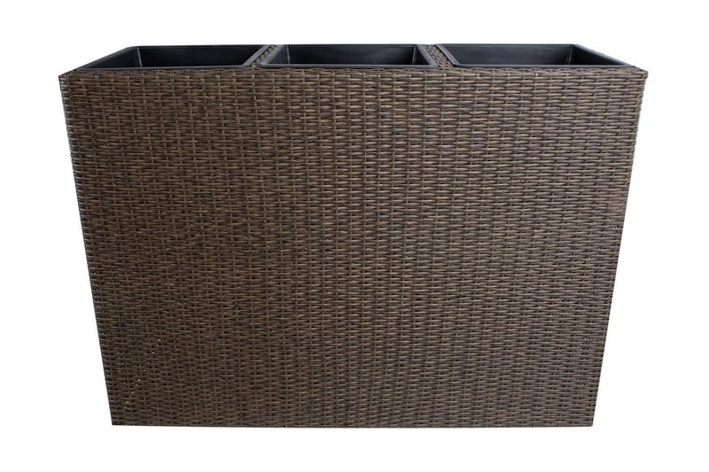 WICKER Odlingslåda 110x39xH88 cm Mörkbrun - Utemöbler - Övrigt utemöbler - Tillbehör - Övriga trädgårdstillbehör