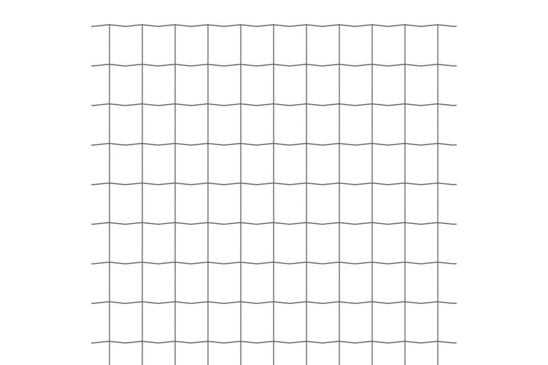 Eurofence stål 25x1 m grå - Grå - Utemöbler - Övrigt utemöbler - Tillbehör - Staket & grindar