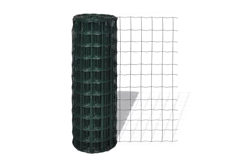 Eurofence stål 25x1,5 m grön - Grön - Utemöbler - Övrigt utemöbler - Tillbehör - Staket & grindar