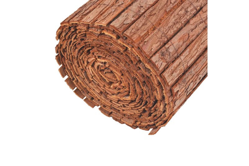 Stängsel bark 1000x30 cm - Brun - Utemöbler - Övrigt utemöbler - Tillbehör - Staket & grindar