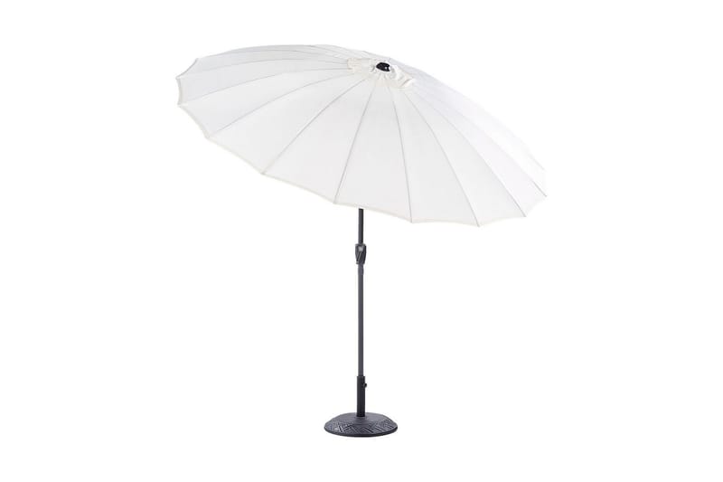 FAENZA Parasoll 255 cm Beige/Svart - Utemöbler - Solskydd - Parasoll