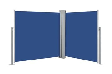 Infällbar sidomarkis bl�å 120x600 cm