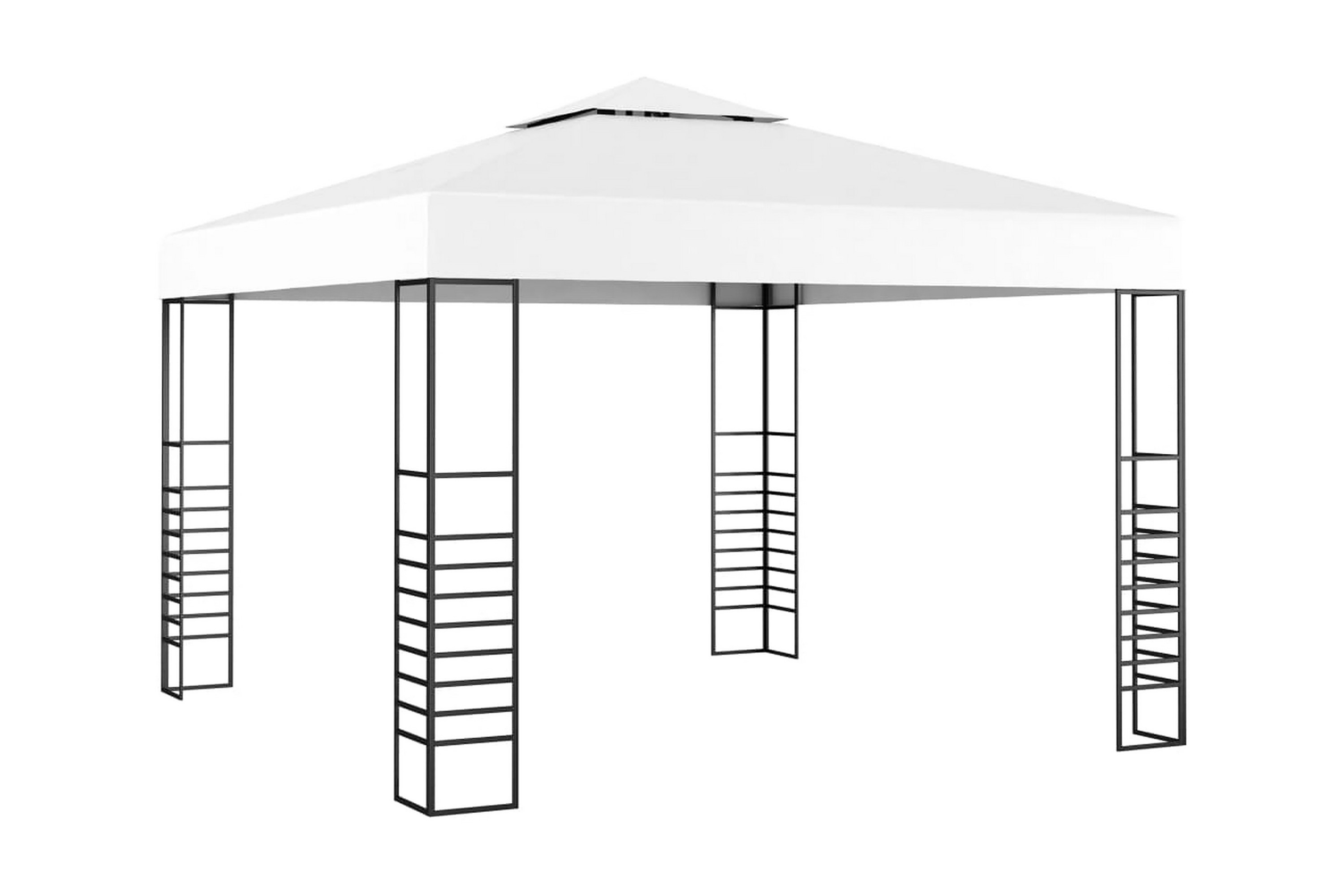 Be Basic Paviljong 3×3 m vit – Vit