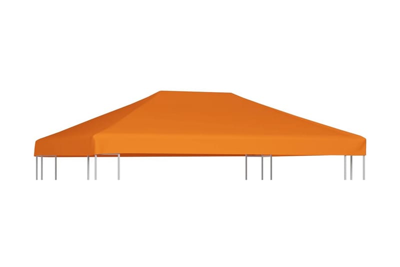 Paviljongtak 310 g/m² 4x3 m orange - Orange - Utemöbler - Solskydd - Paviljonger - Paviljongtak