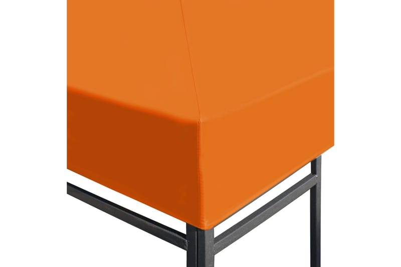 Paviljongtak 310 g/m² 4x3 m orange - Orange - Utemöbler - Solskydd - Paviljonger - Paviljongtak