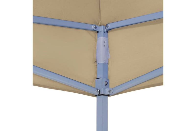 Tak till partytält 2x2 m beige 270 g/m² - Beige - Utemöbler - Solskydd - Paviljonger - Paviljongtak