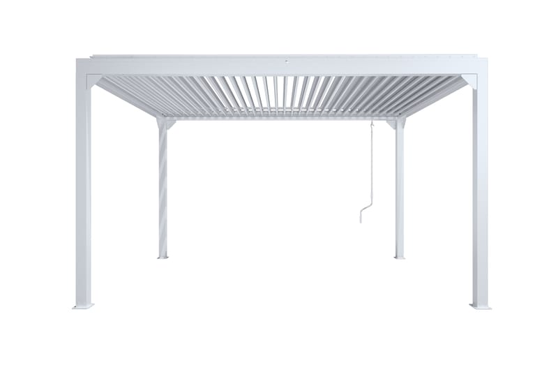 Pergola Öppningsbara lameller 3x4 m - Utemöbler - Solskydd - Pergola