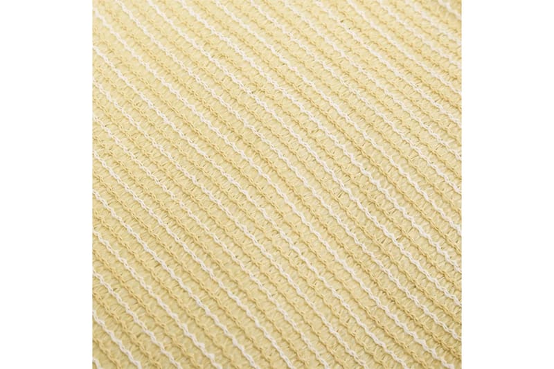 Solsegel 160 g/m² beige 2,5x4,5 m HDPE - Beige - Utemöbler - Solskydd - Solsegel