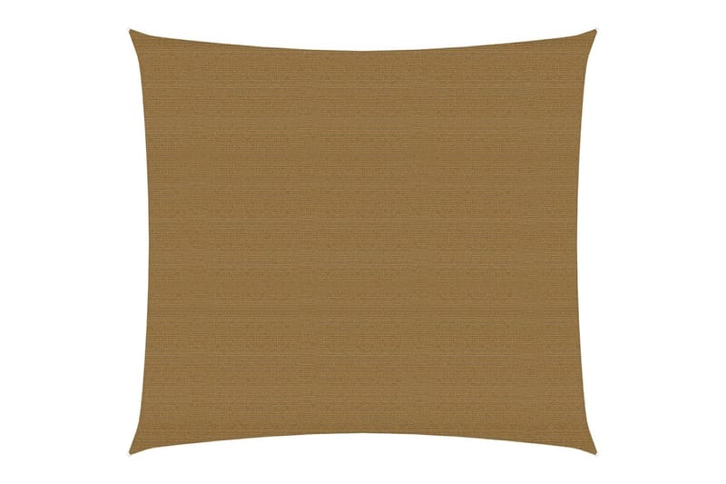 Solsegel 160 g/m² taupe 2x2,5 m HDPE - Brun - Utemöbler - Solskydd - Solsegel