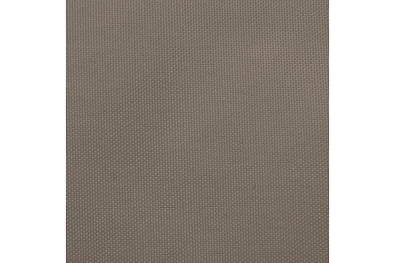 Solsegel oxfordtyg rektangulärt 2x3 m taupe - Brun - Utemöbler - Solskydd - Solsegel