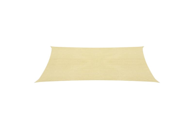 Solsegel 160 g/m² beige 2,5x2,5 m HDPE - Beige - Utemöbler - Solskydd - Solsegel