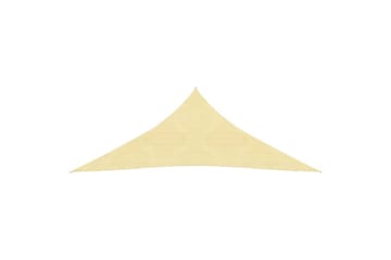 Solsegel 160 g/m² beige 4,5x4,5x4,5 m HDPE