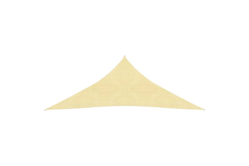 Solsegel 160 g/m² beige 5x6x6 m HDPE - Beige - Utemöbler - Solskydd - Solsegel