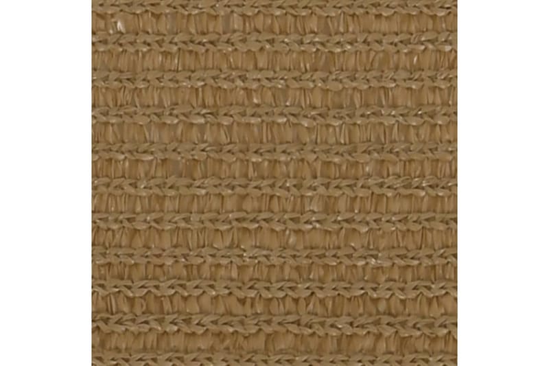 Solsegel 160 g/m² taupe 2x3,5 m HDPE - Taupe - Utemöbler - Solskydd - Solsegel