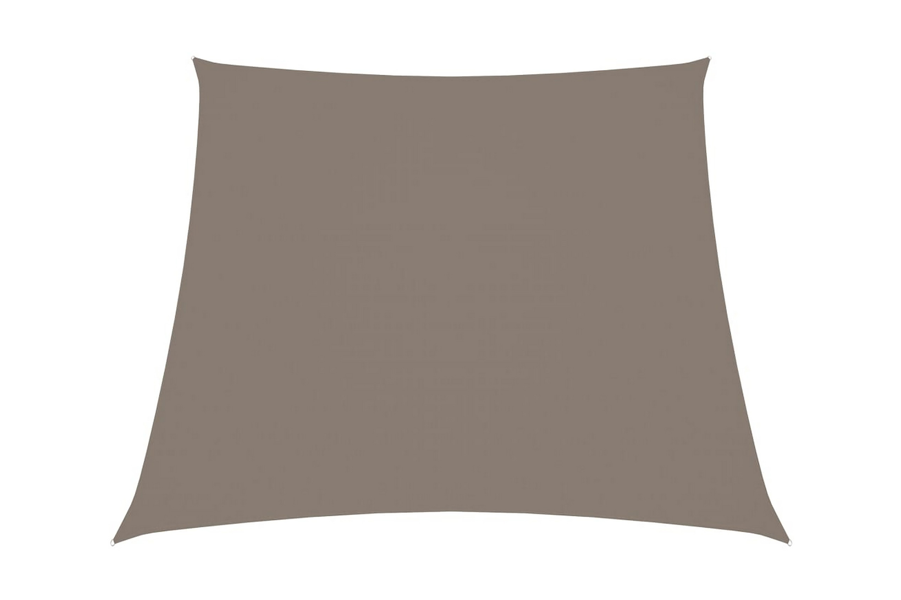 Solsegel oxfordtyg trapets 3/4×3 m taupe – Brun