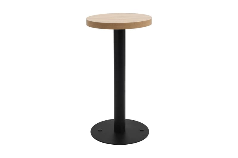 Bistrobord ljusbrun 40 cm MDF - Brun - Utemöbler - Trädgårdsbord & Utebord - Cafebord