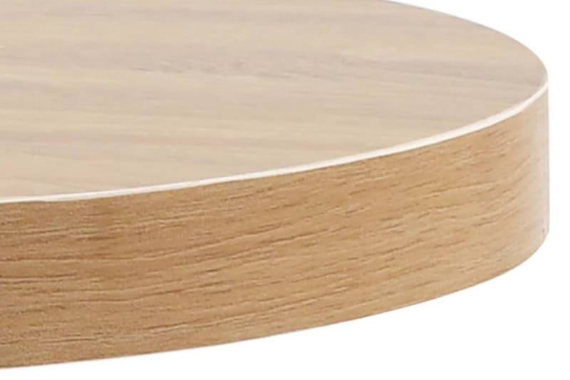 Bistrobord ljusbrun 40 cm MDF - Brun - Utemöbler - Trädgårdsbord & Utebord - Cafebord