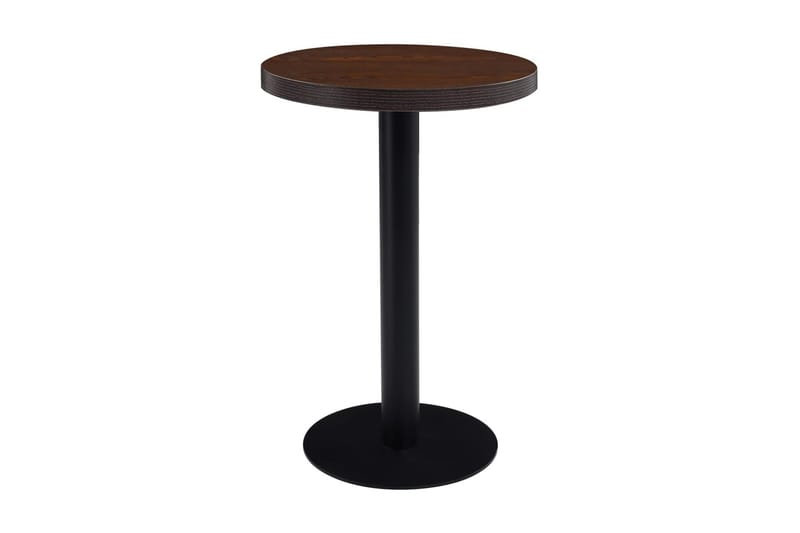 Bistrobord mörkbrun 50 cm MDF - Brun - Utemöbler - Trädgårdsbord & Utebord - Cafebord