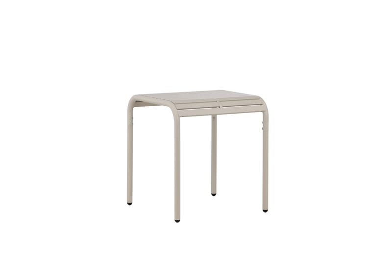 Borneo Cafébord 70 cm - Beige - Utemöbler - Trädgårdsbord & Utebord - Cafebord