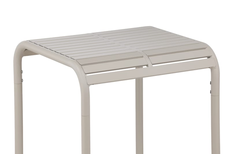 Borneo Cafébord 70 cm - Beige - Utemöbler - Trädgårdsbord & Utebord - Cafebord