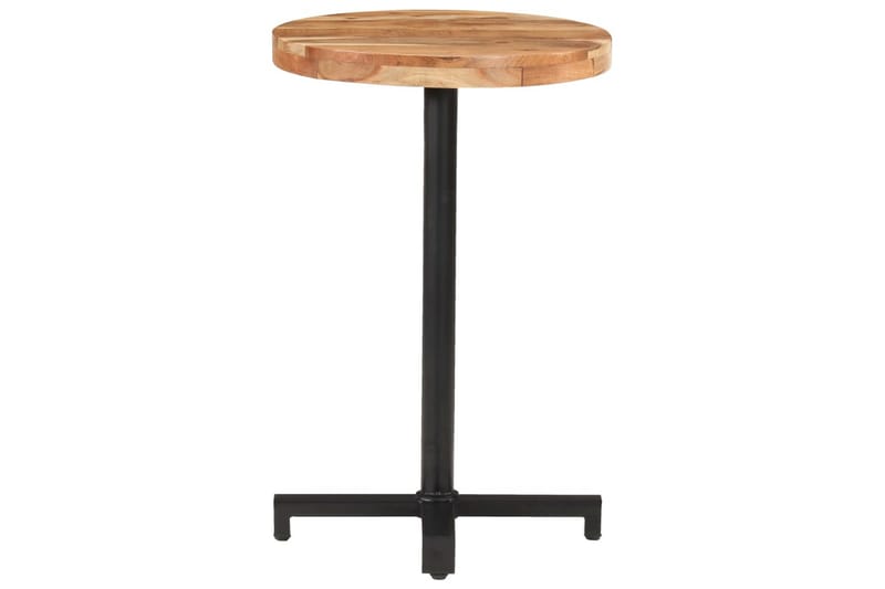 Cafébord runt Ã˜50x75 cm massivt akaciaträ - Brun - Utemöbler - Trädgårdsbord & Utebord - Cafebord