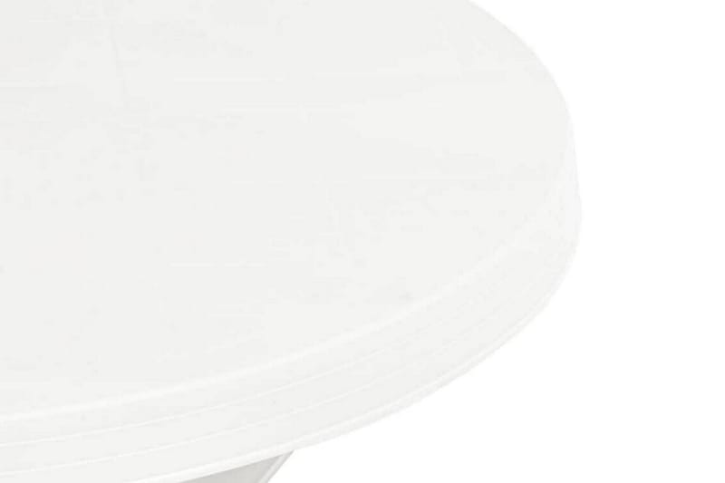 Cafébord vit Ã˜70 cm plast - Vit - Utemöbler - Trädgårdsbord & Utebord - Cafebord