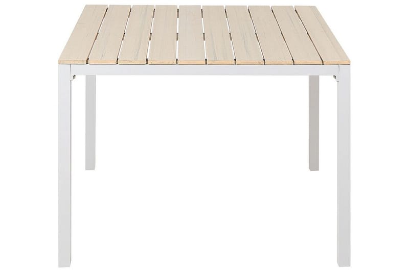 EDMUNDSTON Matbord 95x95 cm Beige/Vit - Utemöbler - Trädgårdsbord & Utebord - Matbord ute