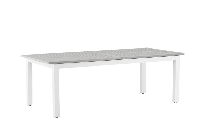 ALBANY Förlängningsbart Matbord 224-324 cm Grå/Vit - Venture Home - Utemöbler - Trädgårdsbord & Utebord - Matbord ute