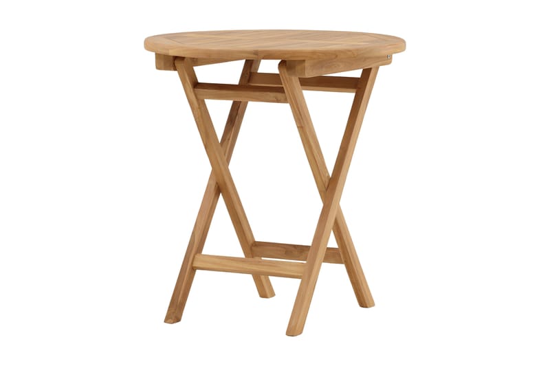 Kenya Cafébord Rund Ø70 cm - Beige - Utemöbler - Trädgårdsbord & Utebord - Matbord ute