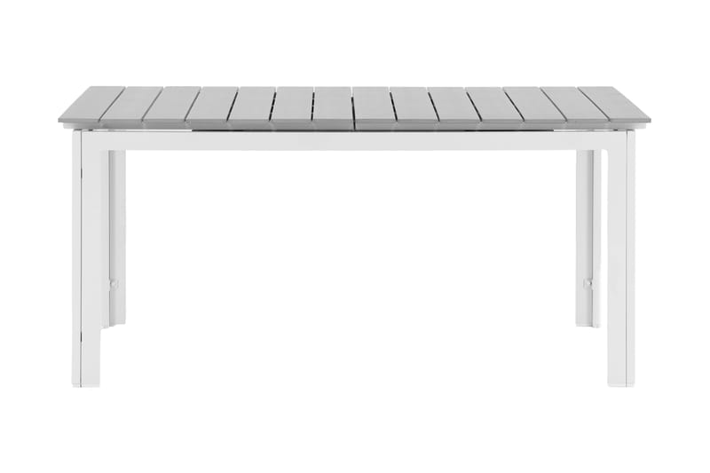 Levels Förlängningsbart Matbord 160-240 cm - Vit/Grå - Utemöbler - Trädgårdsbord & Utebord - Matbord ute