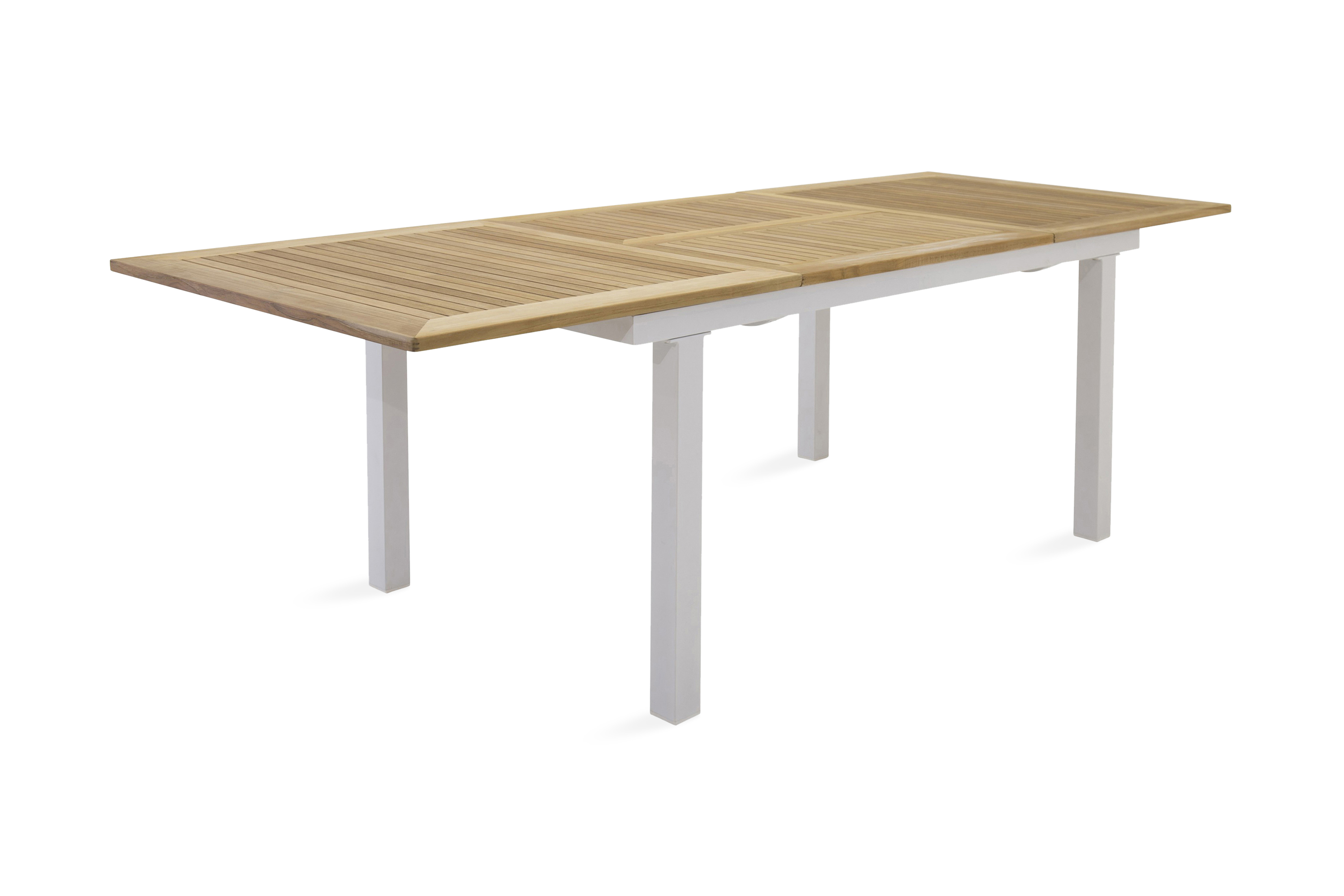 PANAMA Förlängningsbart Matbord 152-210 cm Brun/Vit – Venture Home