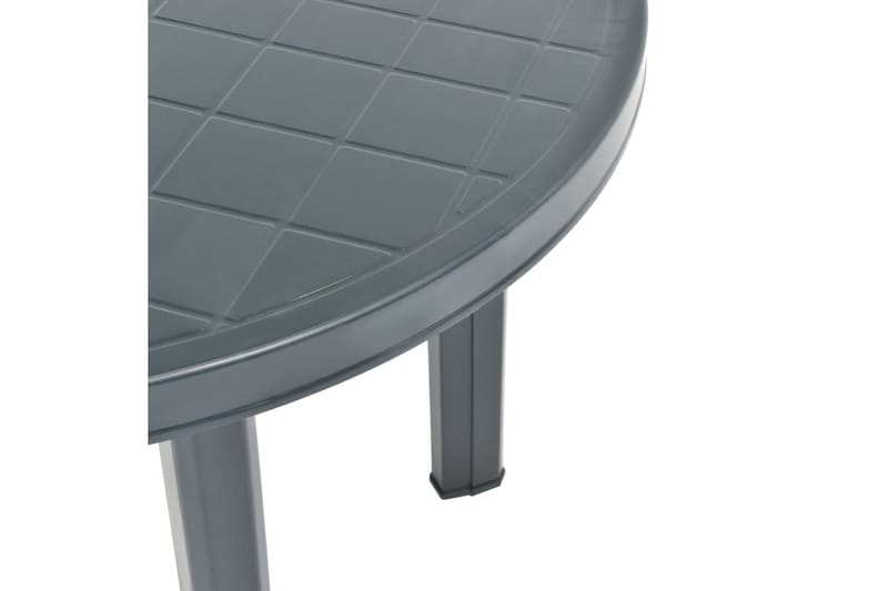 Trädgårdsbord grön 89 cm plast - Grön - Utemöbler - Trädgårdsbord & Utebord - Matbord ute