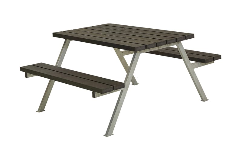 PLUS Alpha Bord/Bänkset 118 cm - Utemöbler - Trädgårdsbord & Utebord - Picknickbord