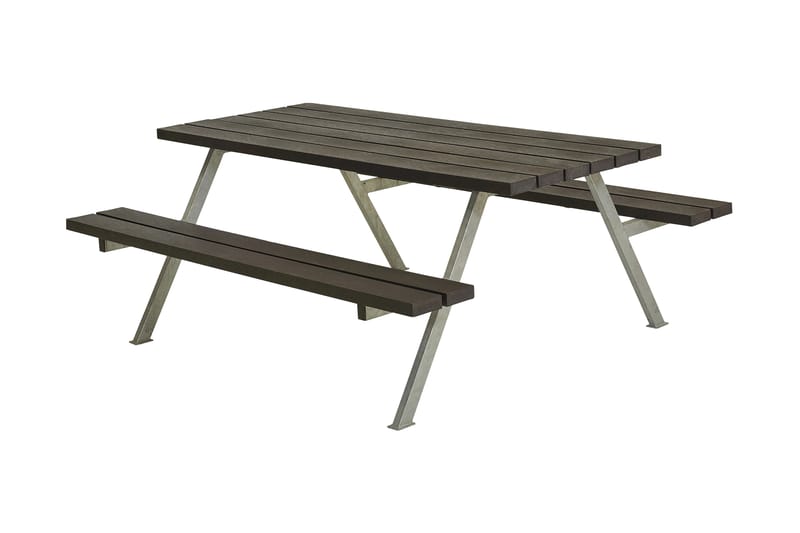 PLUS Alpha Bord/Bänkset 177 cm - Utemöbler - Trädgårdsbord & Utebord - Picknickbord