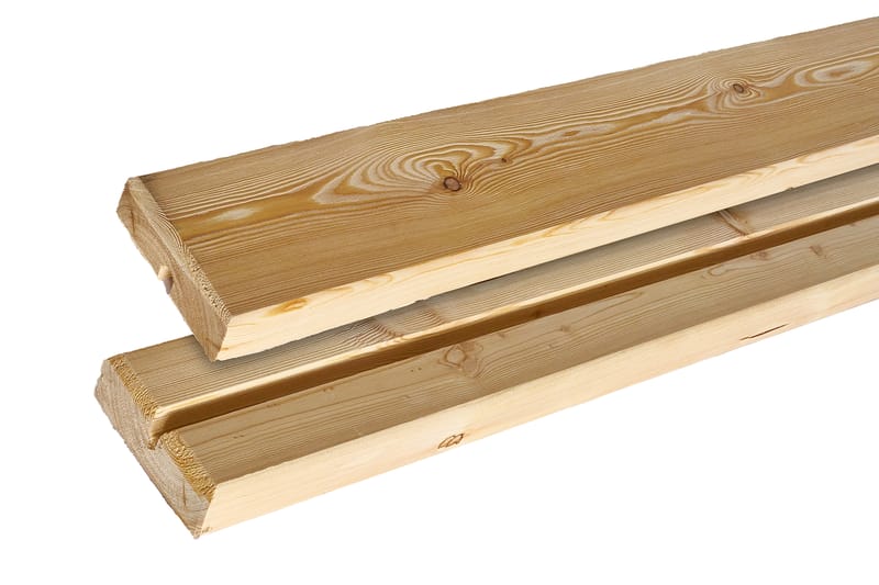 PLUS Plankset med 2 Ryggstöd 186 cm - Utemöbler - Trädgårdsbord & Utebord - Picknickbord