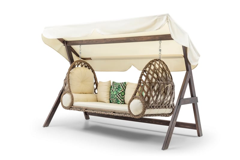 Saltanat Komplett Hammock 263 cm Cream - Utemöbler - Utesoffor & bänkar - Hammock