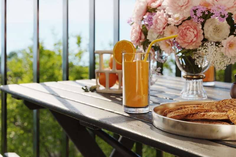 DELPINO Soffgrupp Kaffesvart - Utemöbler - Utesoffor & bänkar - Loungesoffa