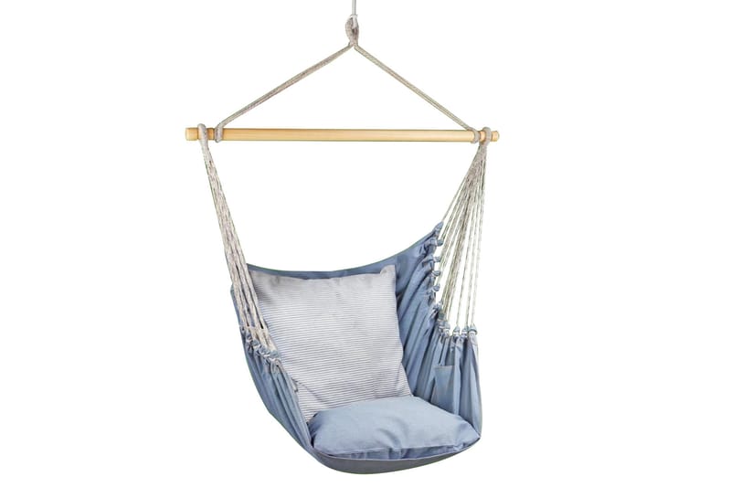 HammockUtestol Denim 130x127cm Tyg: 100% Bomull - Utemöbler - Utestolar & fåtöljer - Hängstol