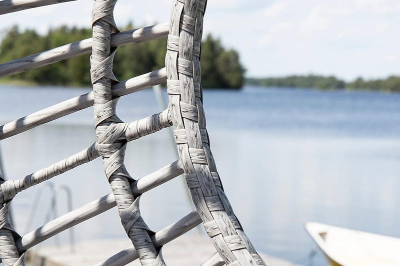 Viga Hängstol Utomhus Dubbell - Svart/Grå - Utemöbler - Utestolar & fåtöljer - Hängstol