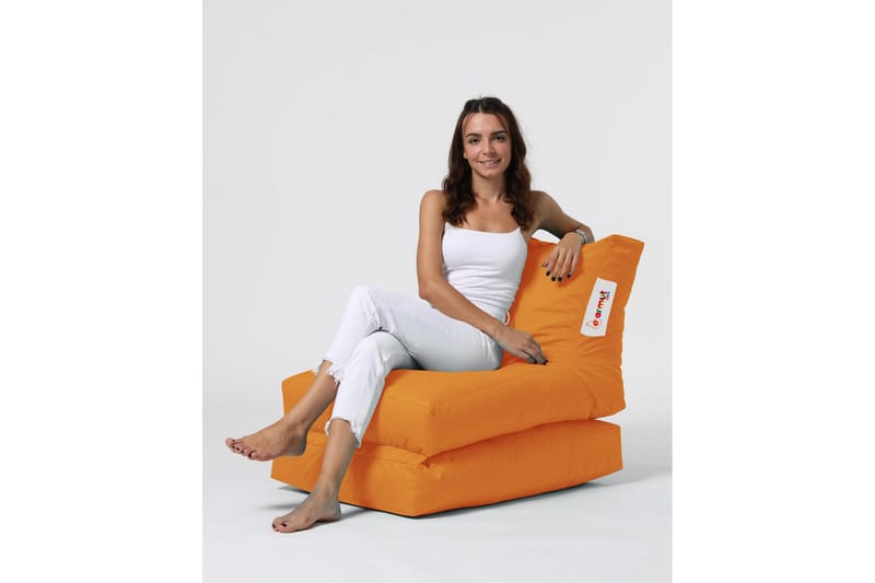 Featherston Sittsäck Utomhus 55 cm Orange - Utemöbler - Utestolar & fåtöljer - Sittsäckar