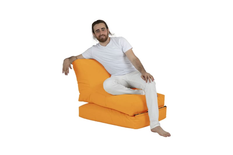 Featherston Sittsäck Utomhus 55 cm Orange - Utemöbler - Utestolar & fåtöljer - Sittsäckar